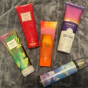 *Brand New* Bath & Body Works Lot Body Cream Spray Body Wash